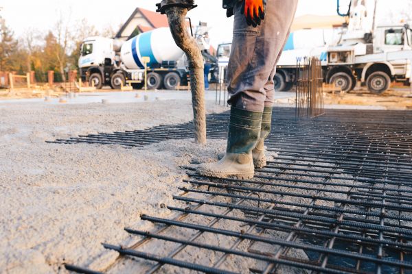 Poured Foundation Installation in Ventura