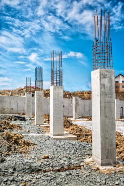 Concrete Footer Pouring in Ventura