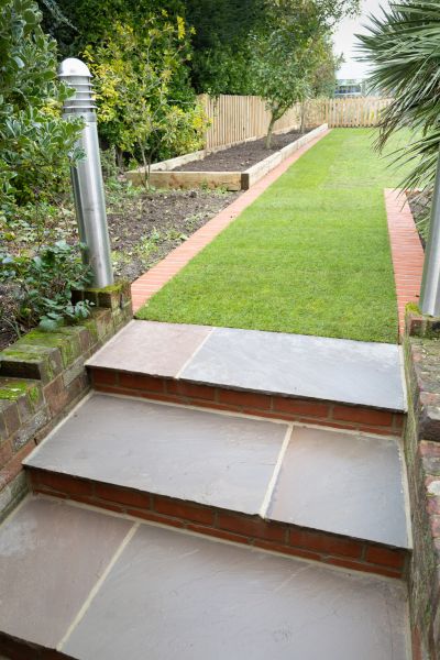 Backyard Steps Installation in Ventura