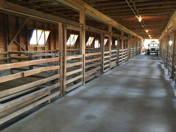 Barn Floor Pouring in Ventura