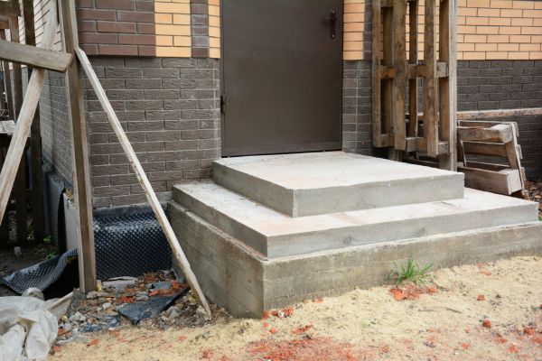 Cement Steps Construction in Ventura