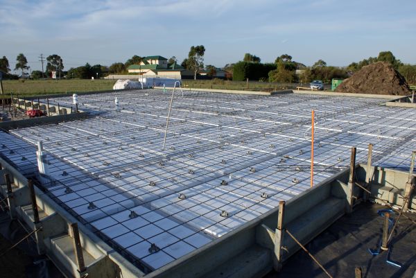 Barn Pad Construction in Ventura