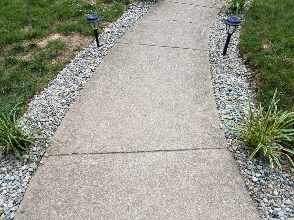 Cement Path Construction in Ventura