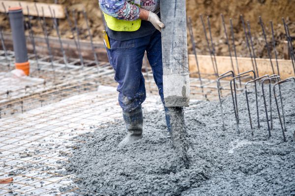 Cabin Foundation Pouring in Ventura