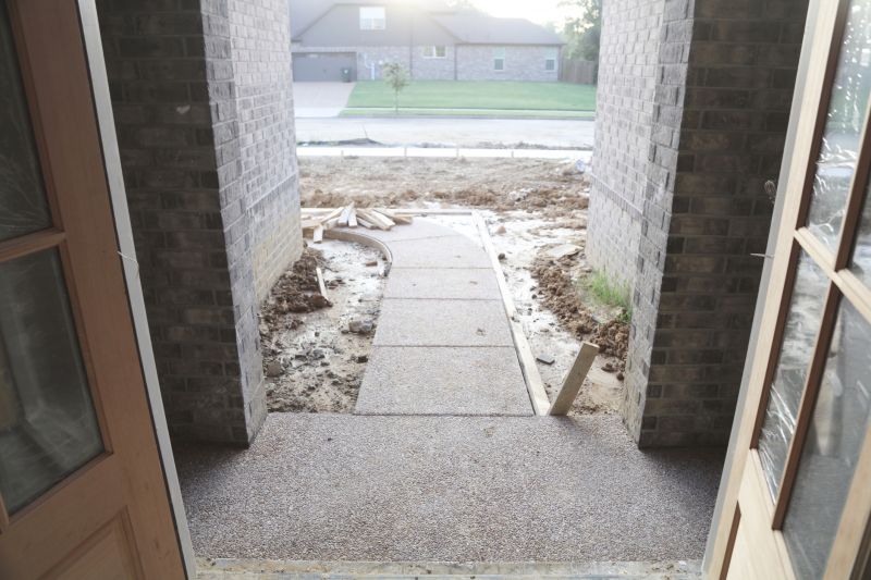 Concrete Path Installation