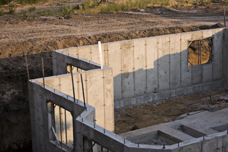 Foundation Wall Pouring